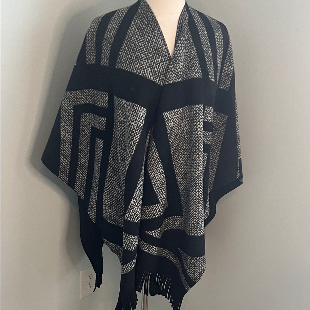 Black and White Cape